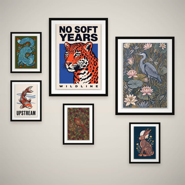 Wild Things Feature Wall — 6 Prints