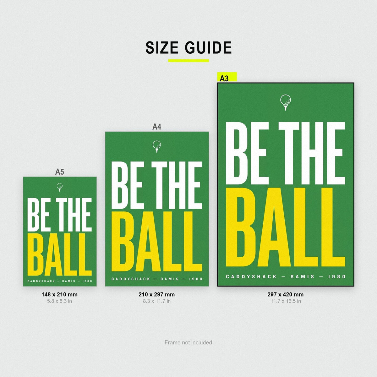 Be The Ball Movie Quote Art Print