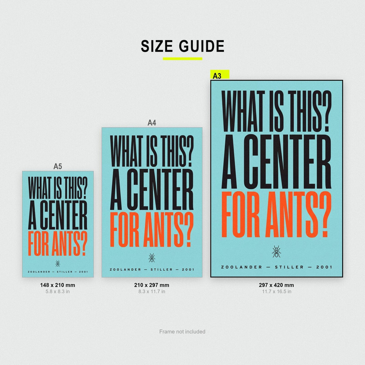 What Is This A Center For Ants Movie Quote Art Print