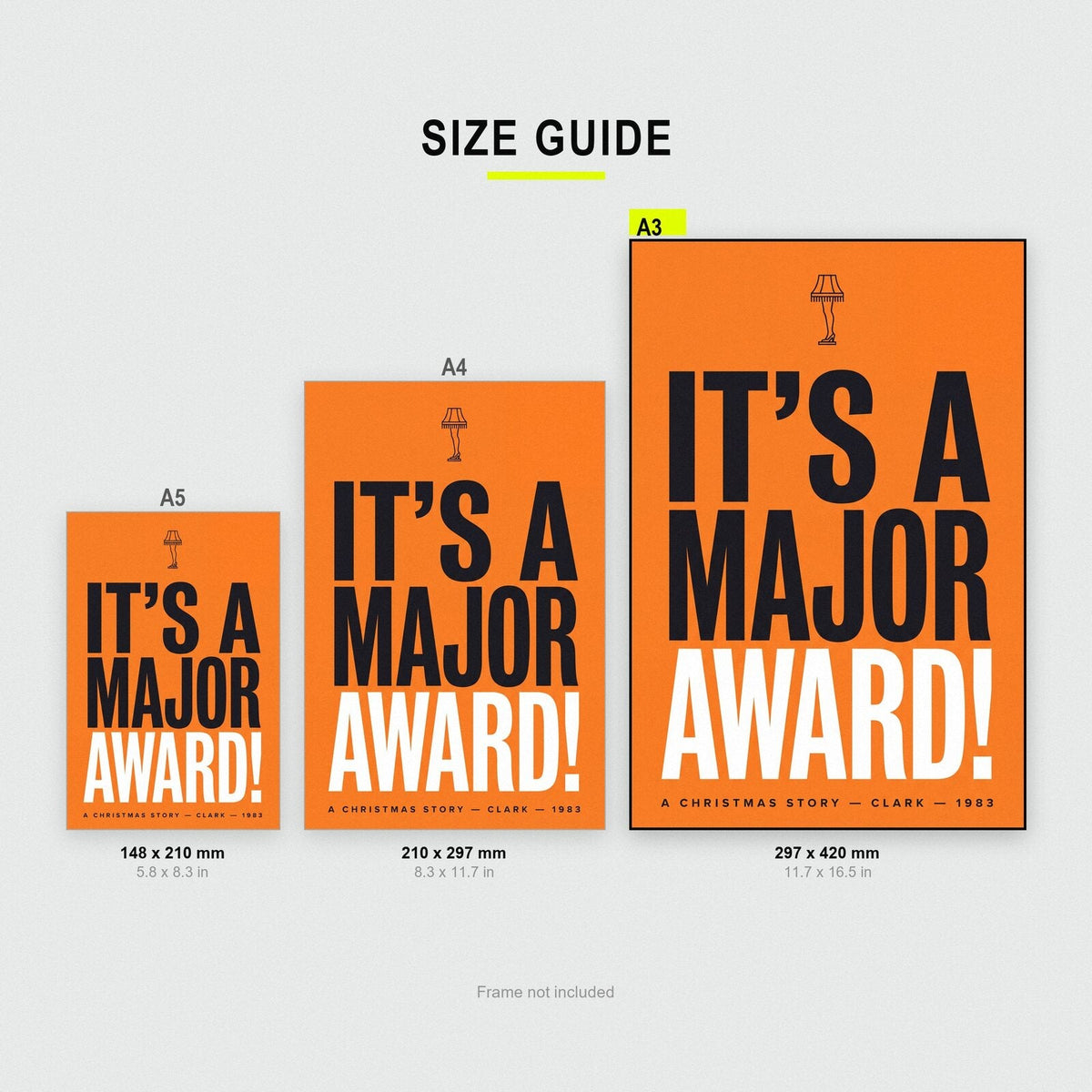 Its A Major Award Christmas Movie Quote Art Print