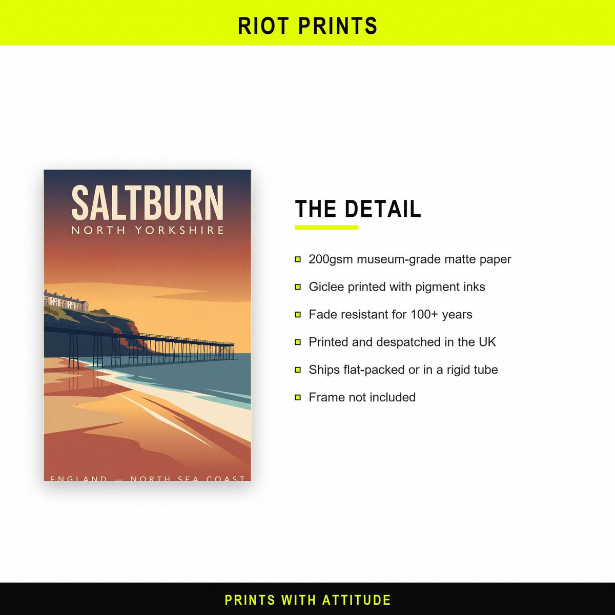 Saltburn Print paper and printing specification
