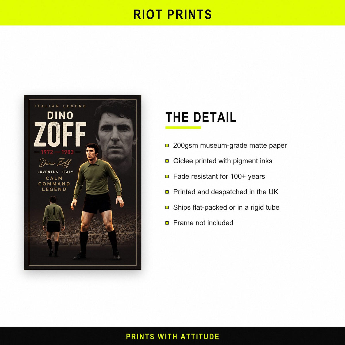 Dino Zoff Cinematic Print paper and printing specification