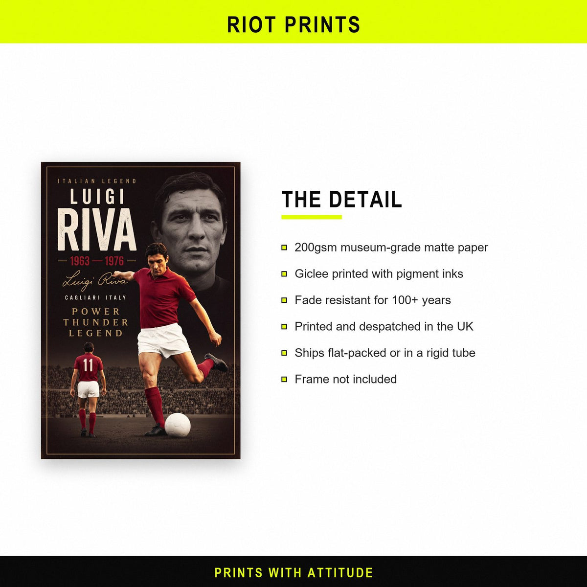 Luigi Riva Cinematic Print paper and printing specification