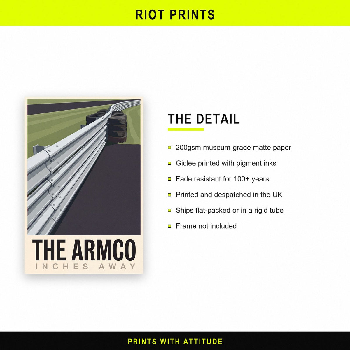 The Armco Motorsport Art Print