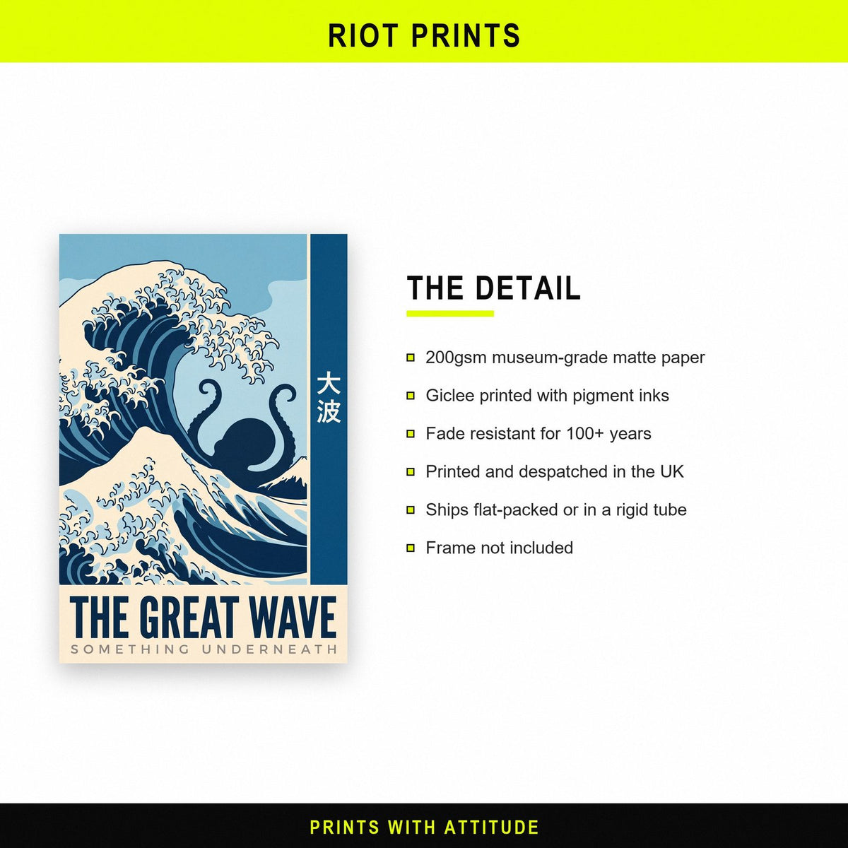 The Great Wave Japanese Art Print