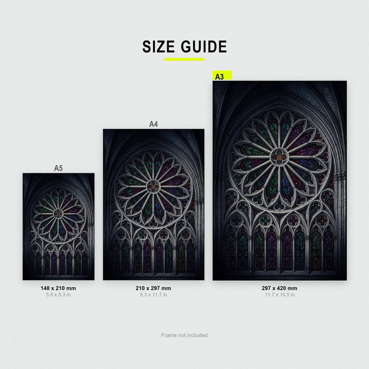 The Rose Window Gothic Architecture Art Print