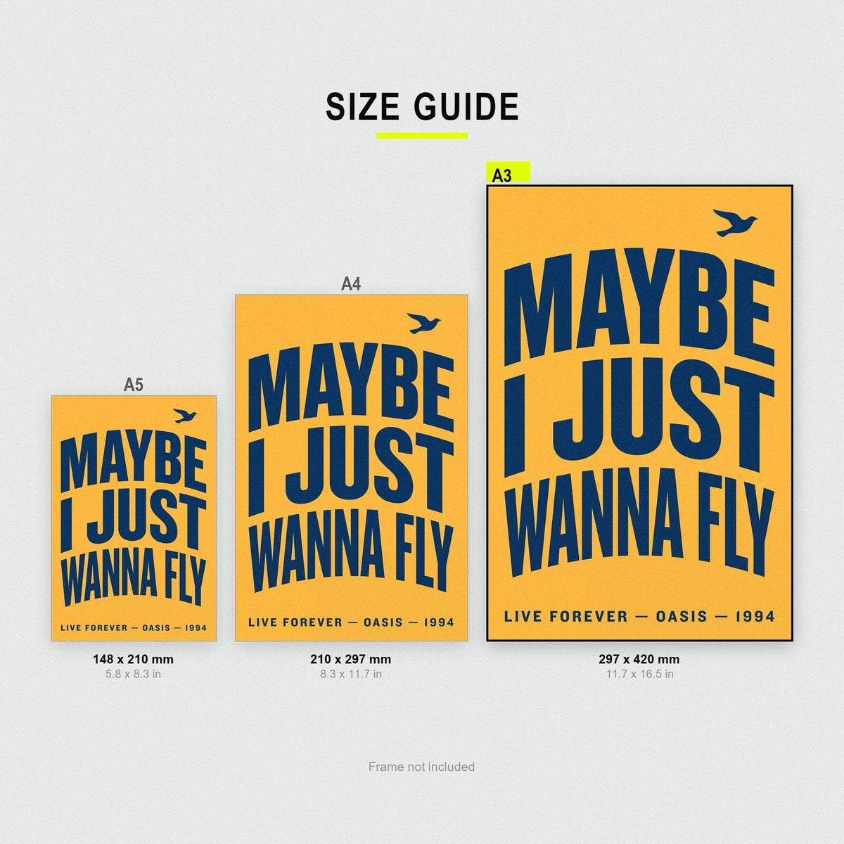 Maybe I Just Wanna Fly Lyrics Print