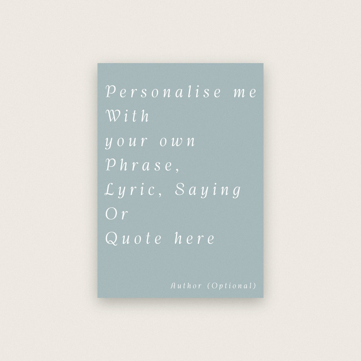 Personalised art prints from Riot Prints