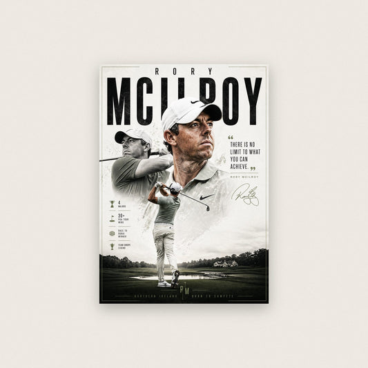 Rory McIlroy Wall Art Print