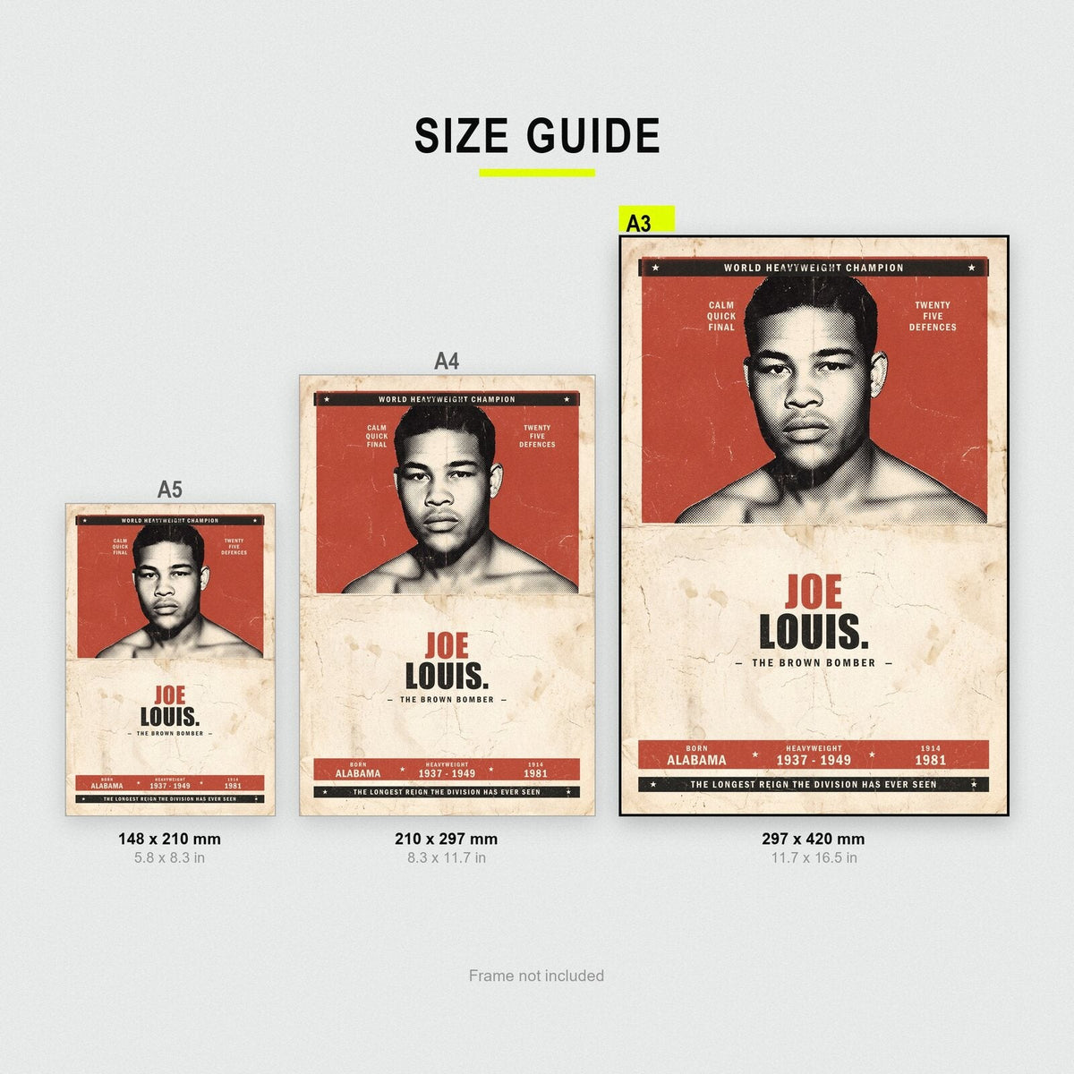 Joe Louis Boxing Art Print