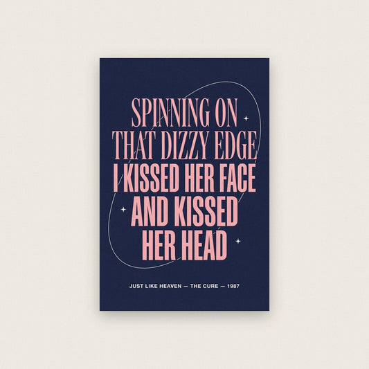 Just Like Heaven Lyrics Print
