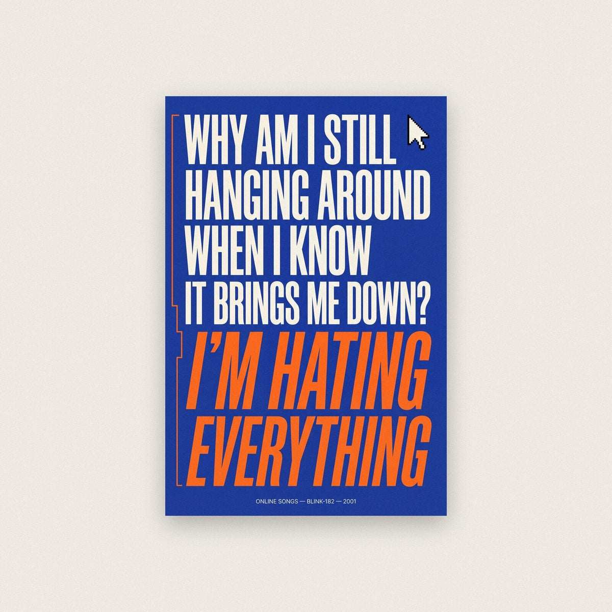 Online Songs Lyrics Print