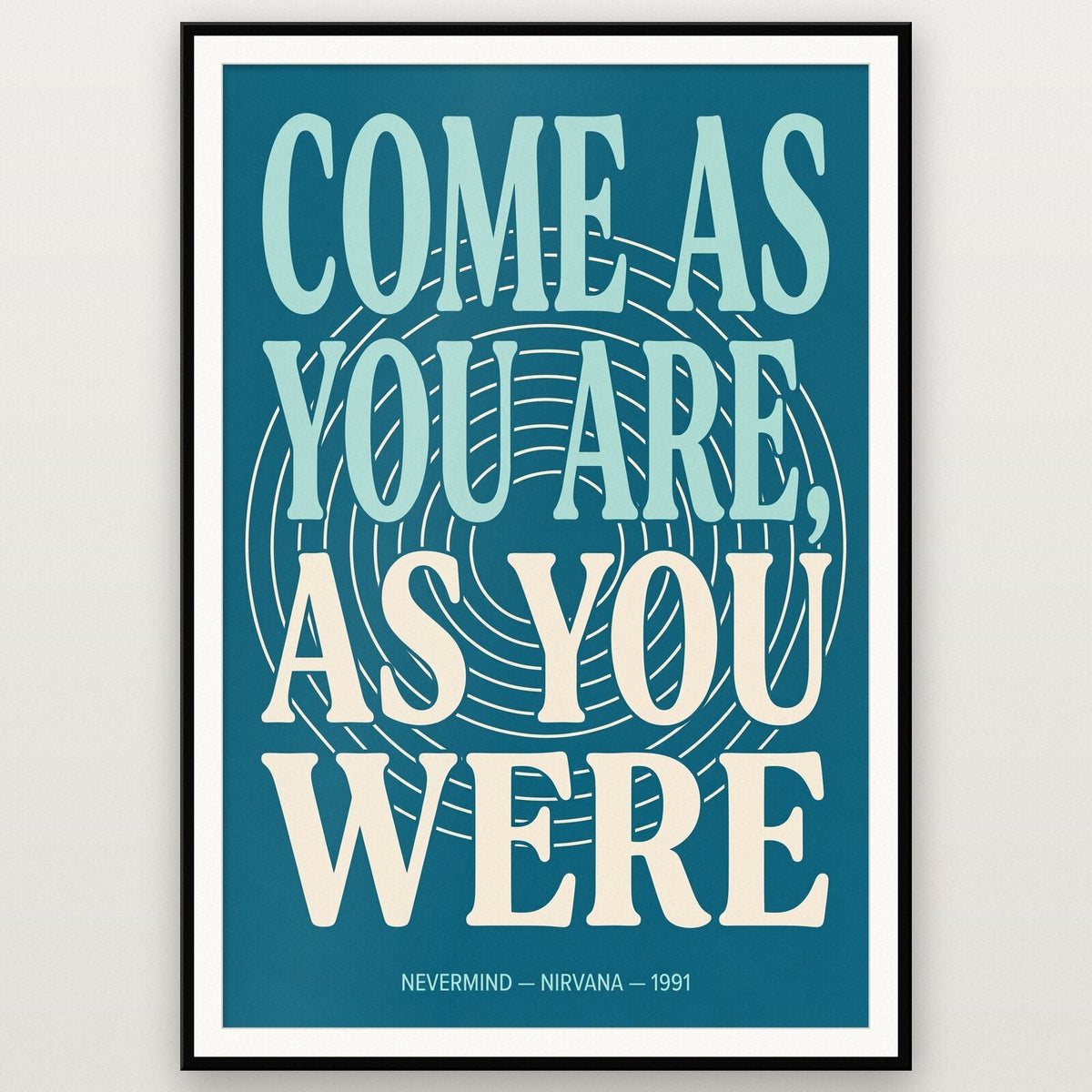 Come As You Are Lyrics Print