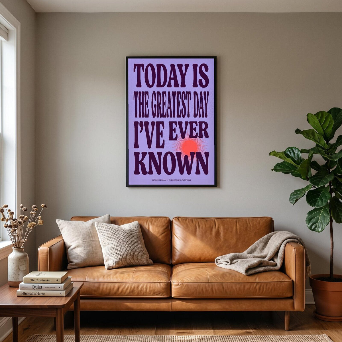 Today Lyrics Print