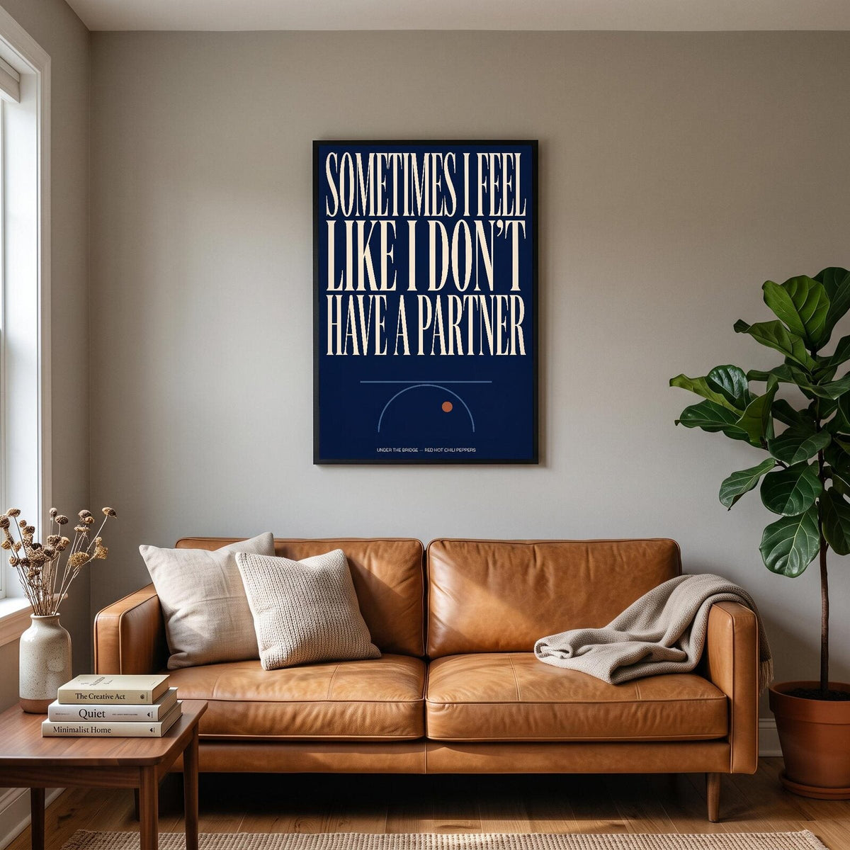 Under The Bridge Red Hot Chili Peppers Lyrics Print