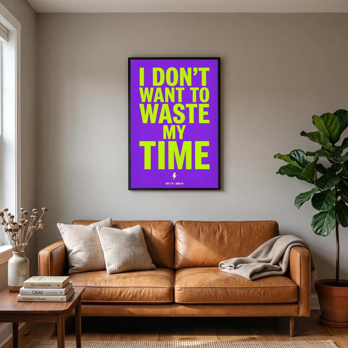 Fat Lip Sum 41 Lyrics Print