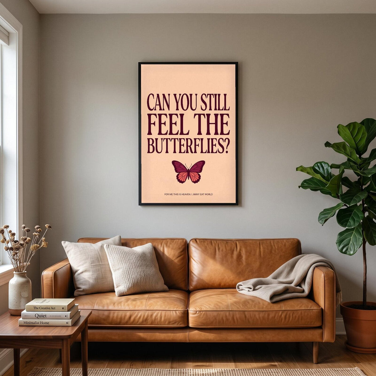 For Me This Is Heaven Lyrics Print