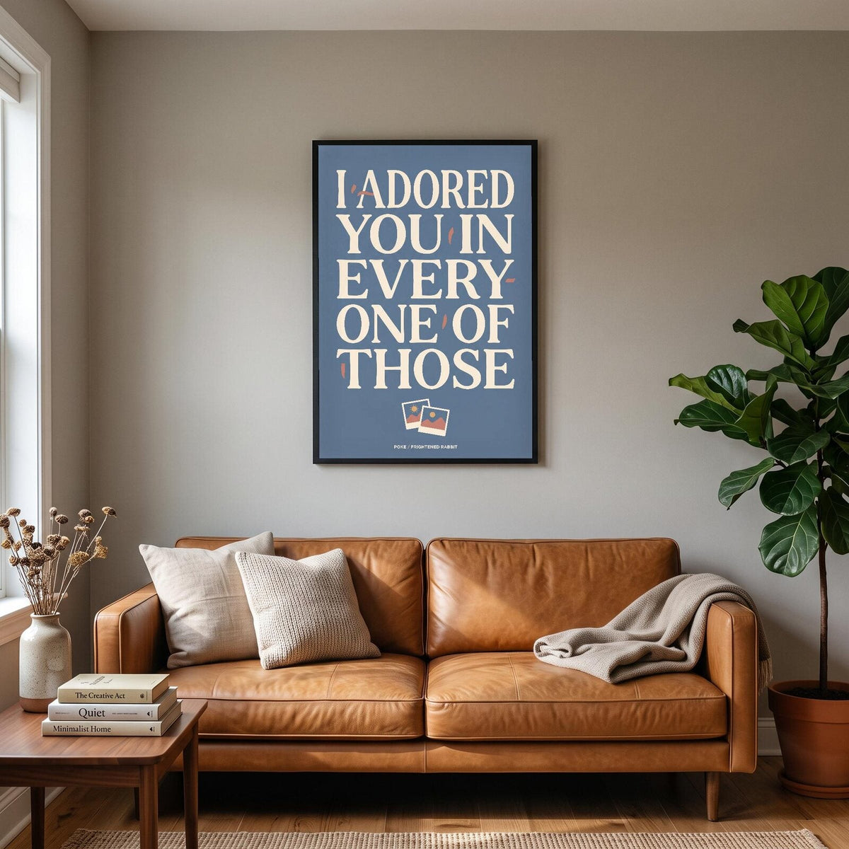 Poke Lyrics Print