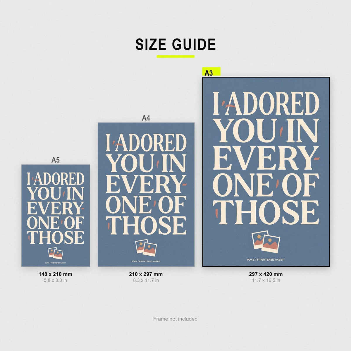 Poke Lyrics Print