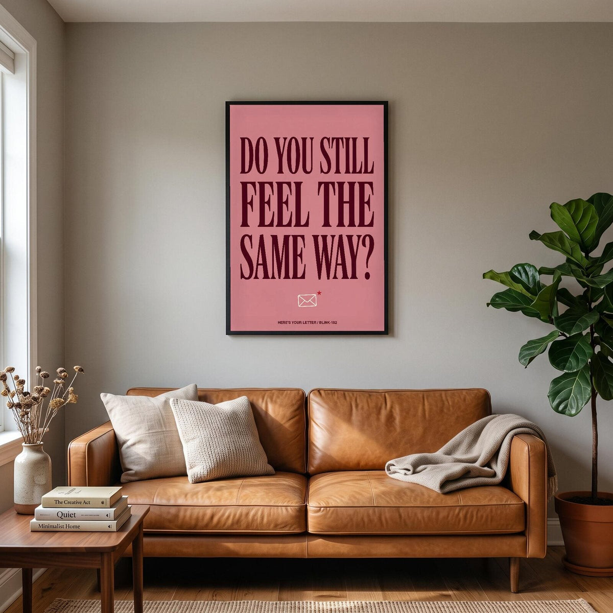 Heres Your Letter Lyrics Print
