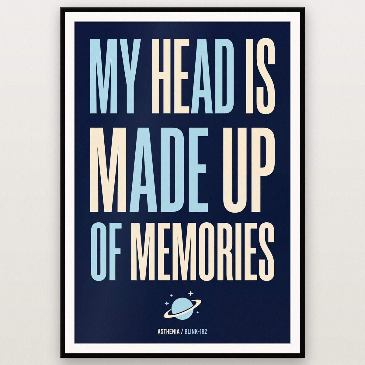 Asthenia Lyrics Print