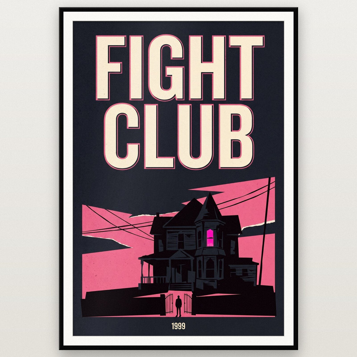 Fight Club 1999 Alternative Movie Poster Art Print