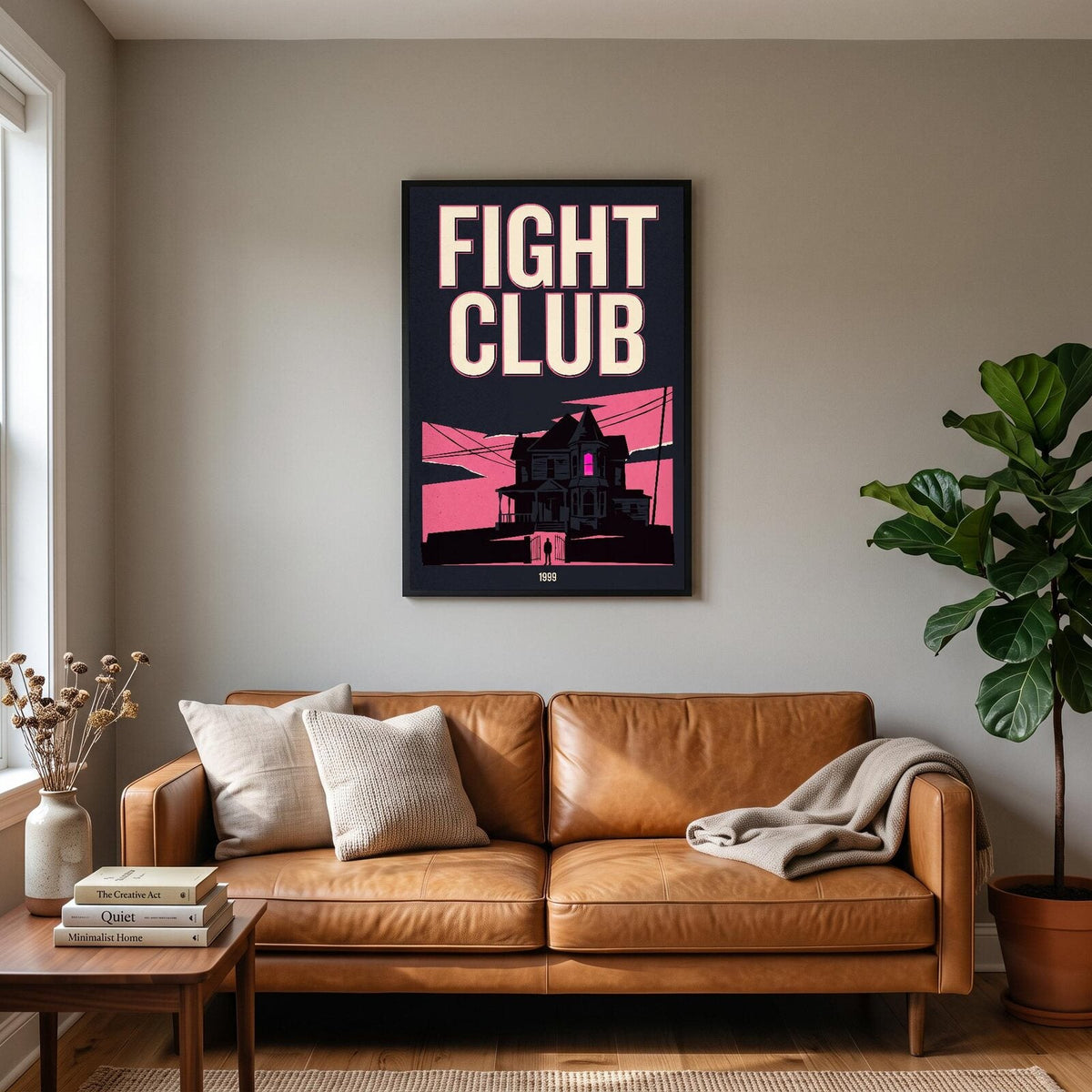 Fight Club 1999 Alternative Movie Poster Art Print