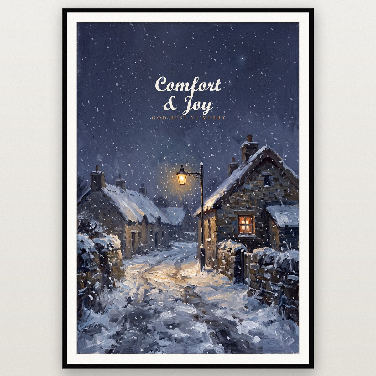 Comfort And Joy Midwinter Art Print