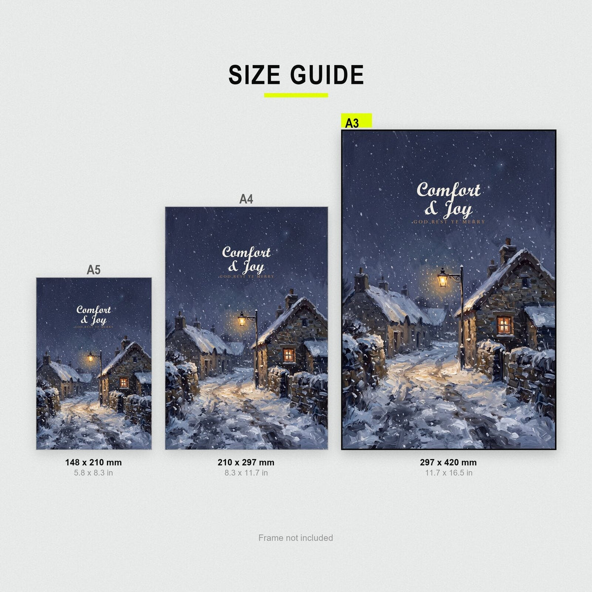 Comfort And Joy Midwinter Art Print