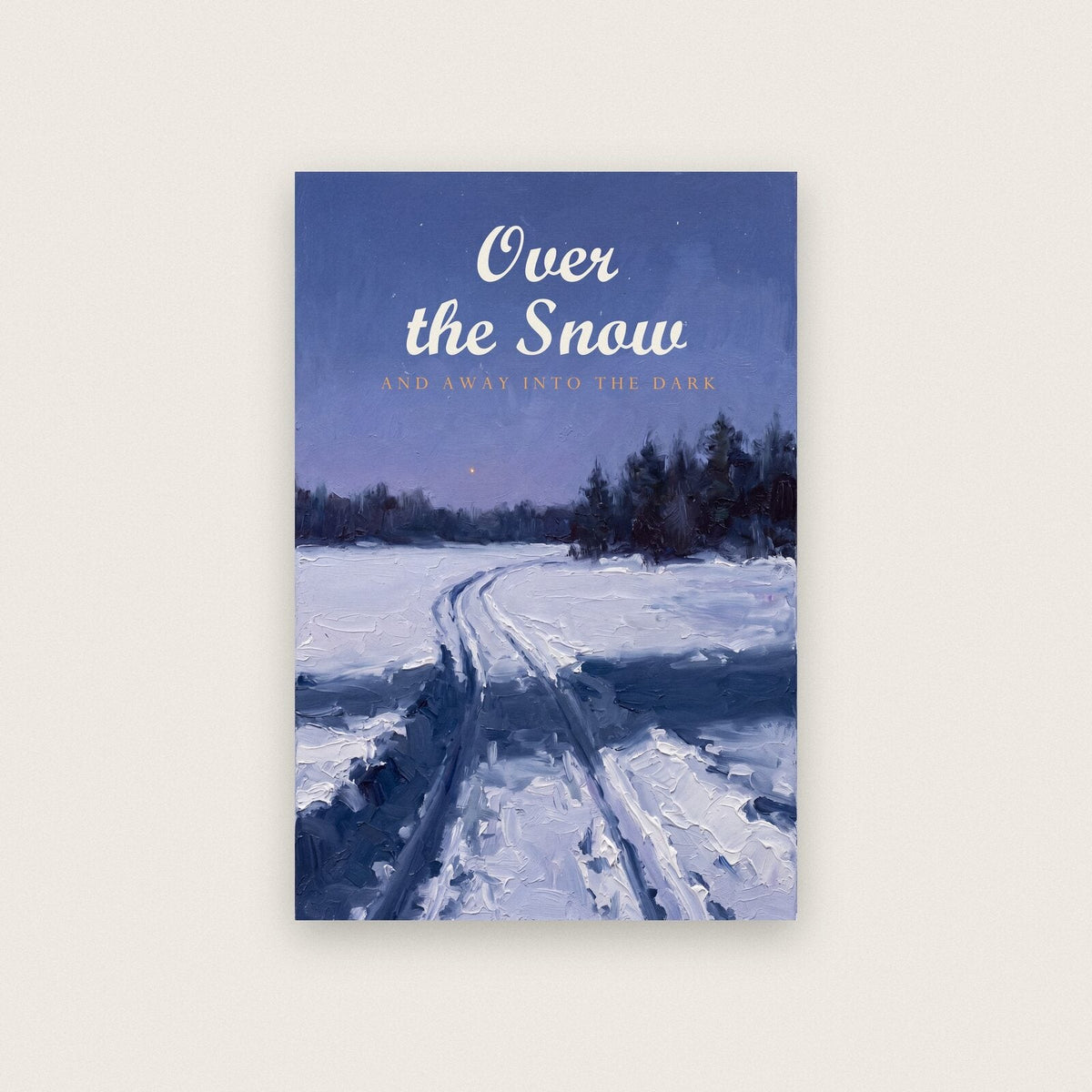 Over The Snow Midwinter Art Print