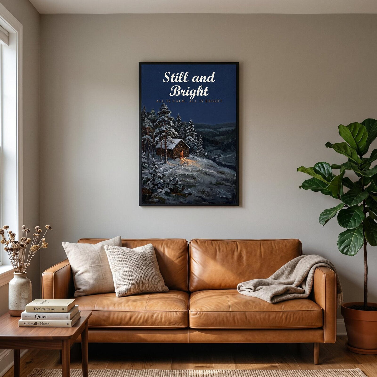 Still And Bright Midwinter Art Print