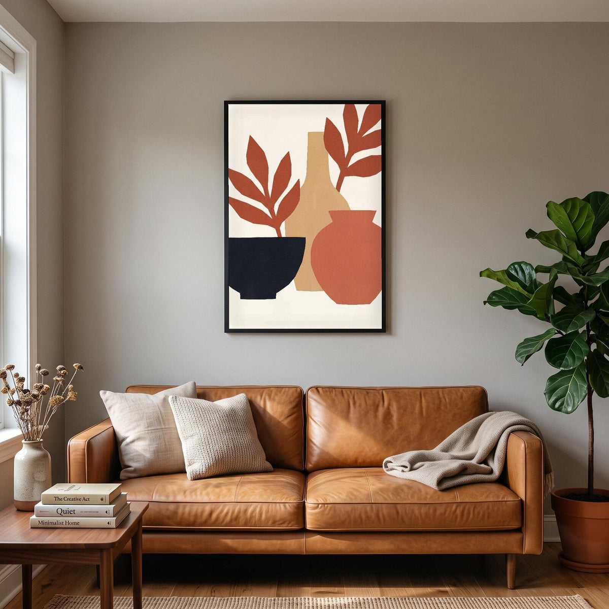 Vessel Paper Cut Abstract Art Print