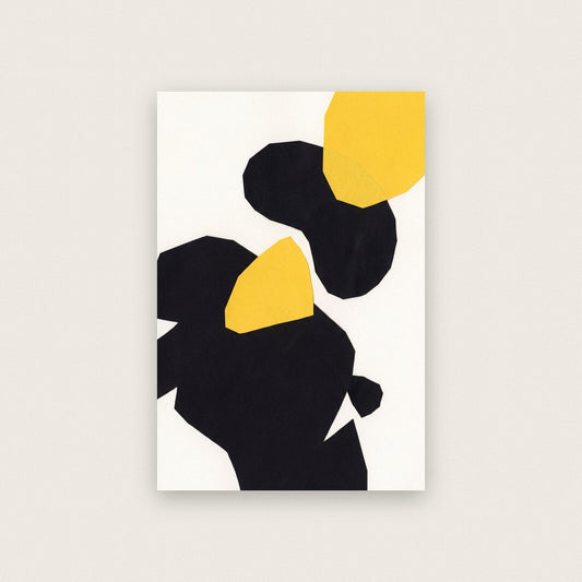 Blob Paper Cut Abstract Art Print
