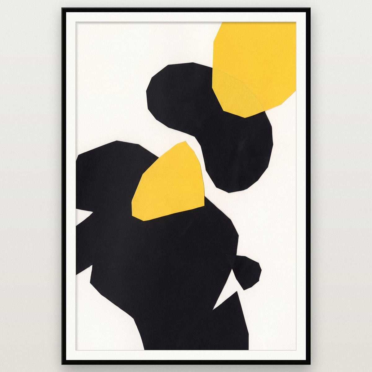 Blob Paper Cut Abstract Art Print