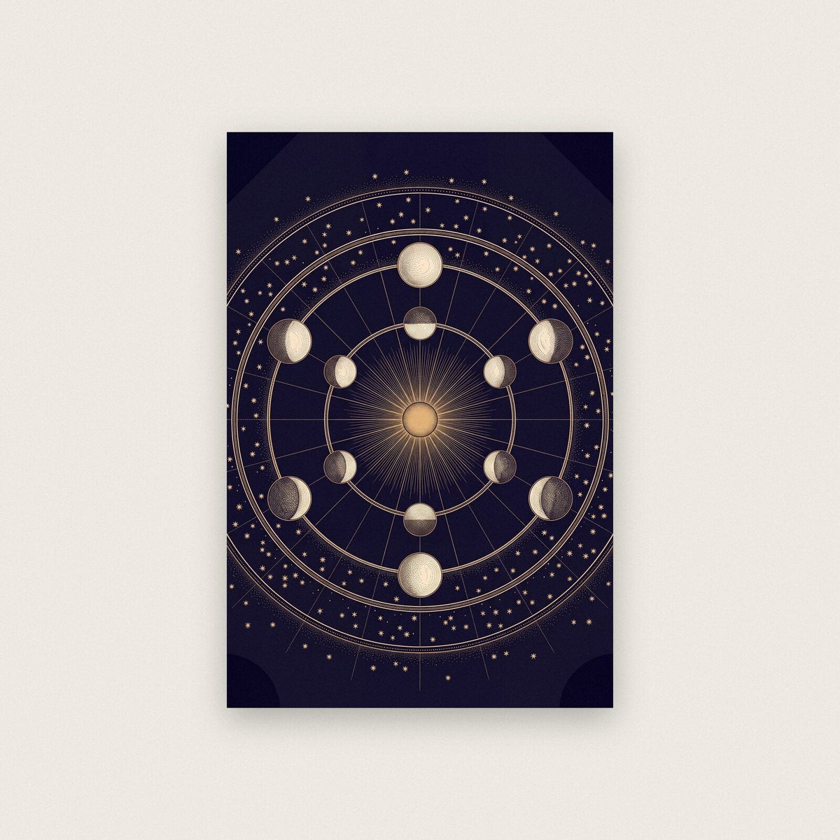 Venus Celestial Chart Art Print