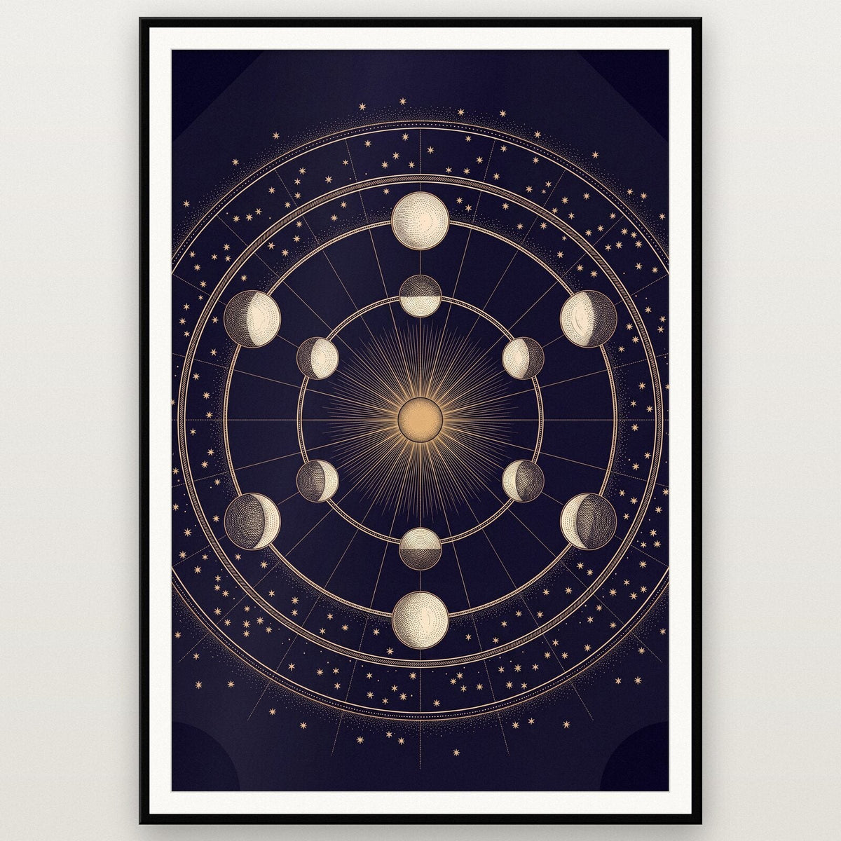 Venus Celestial Chart Art Print