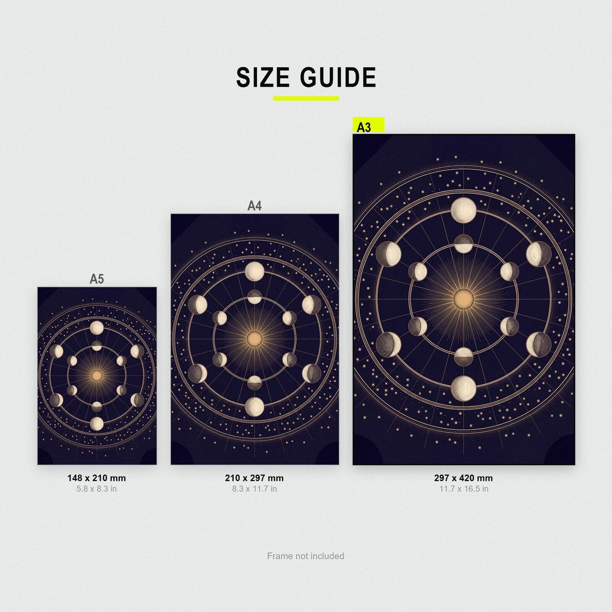 Venus Celestial Chart Art Print