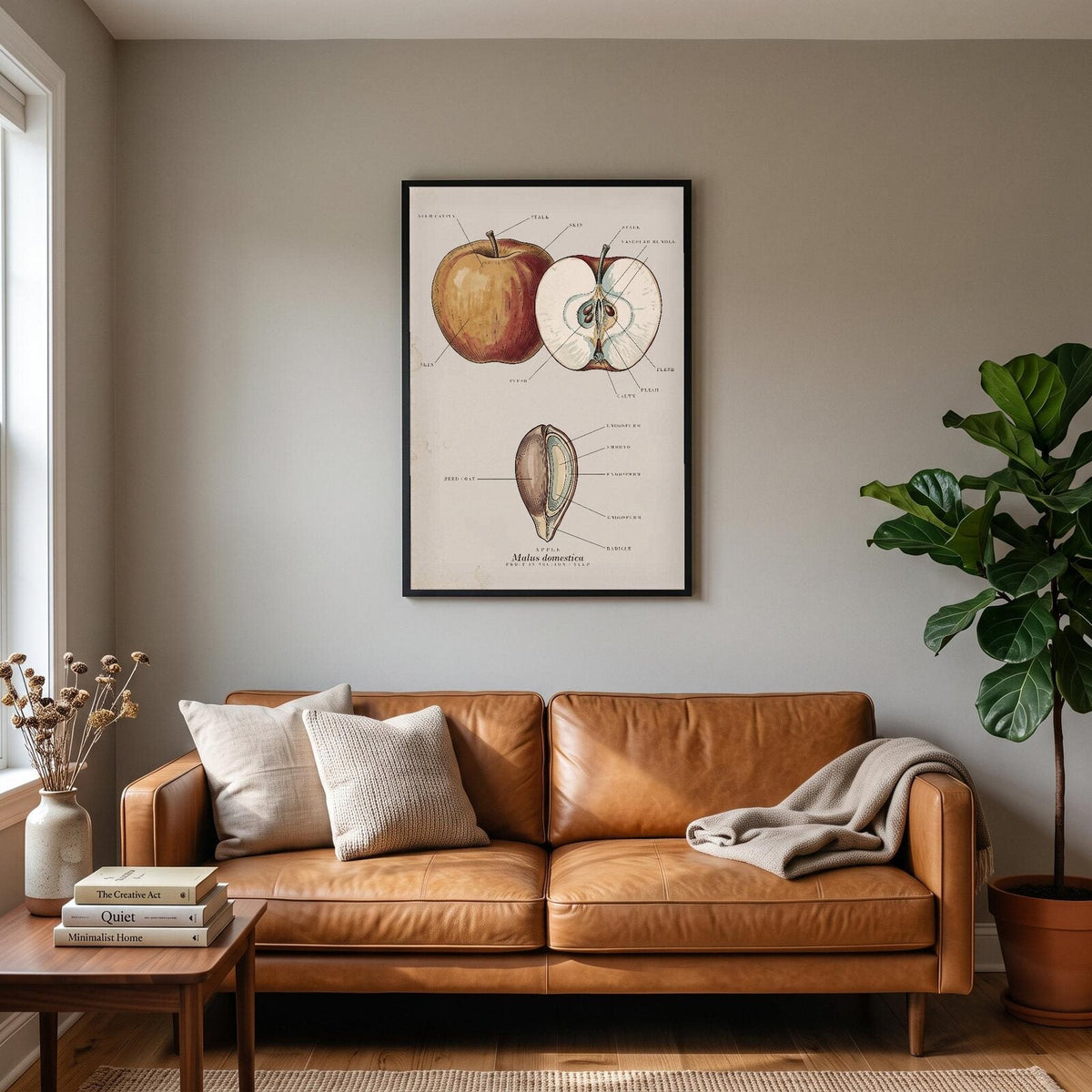 Apple Specimen Plate Art Print