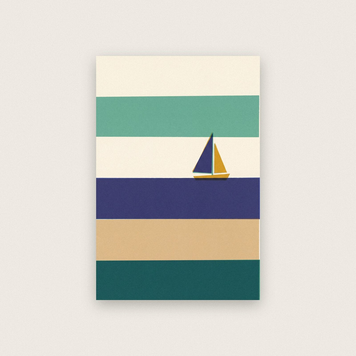 Sail Tide Coastal Art Print