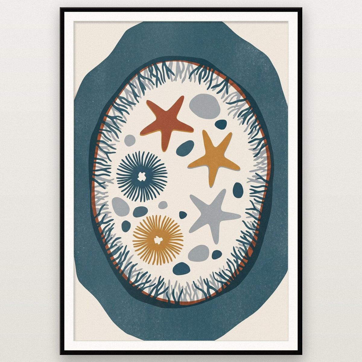Rockpool Tide Coastal Art Print