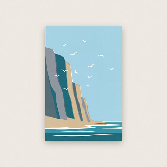Cliffs Tide Coastal Art Print