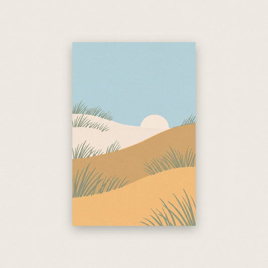 Dunes Tide Coastal Art Print