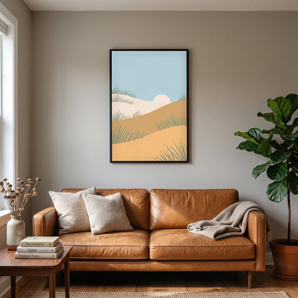 Dunes Tide Coastal Art Print