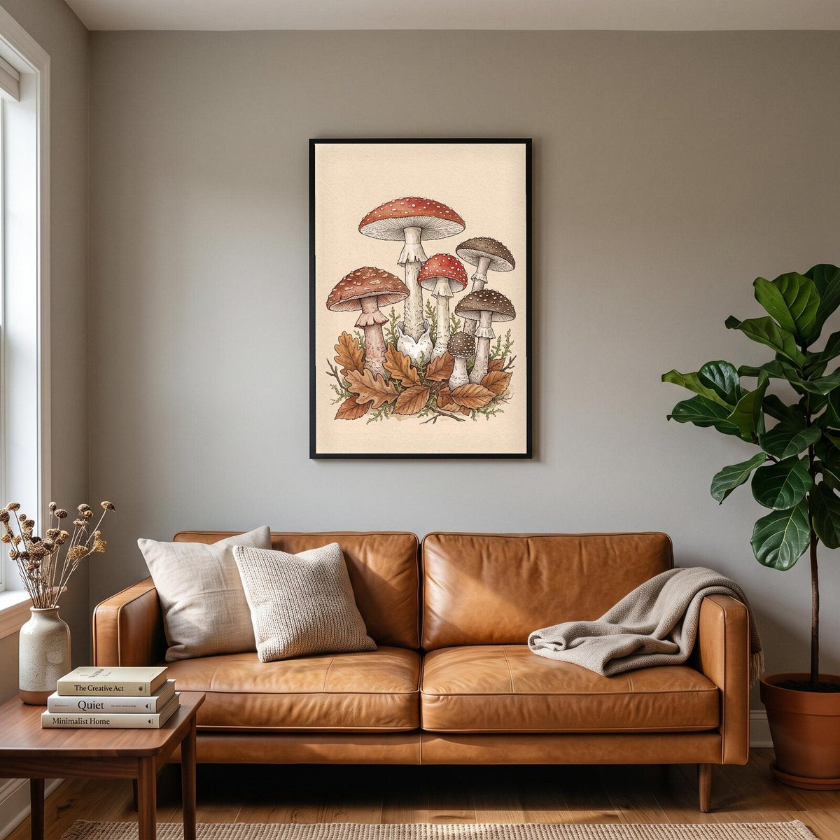 Truffles Fungi Mushroom Art Print