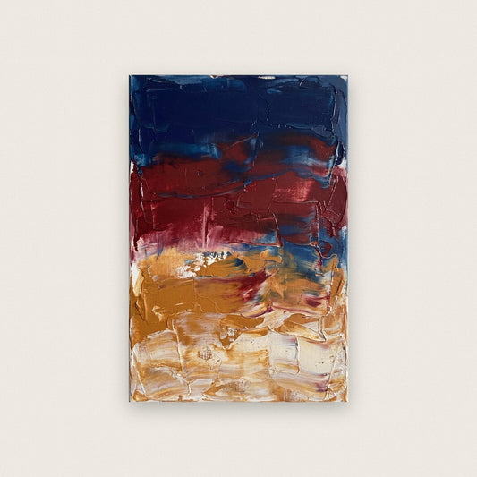 Field Pigment Abstract Art Print