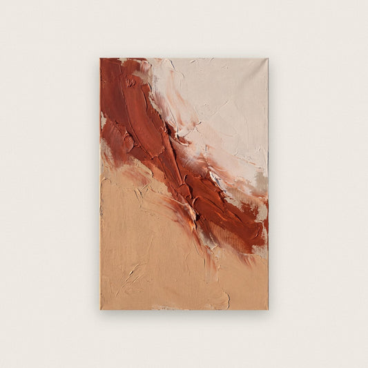 Sweep Pigment Abstract Art Print
