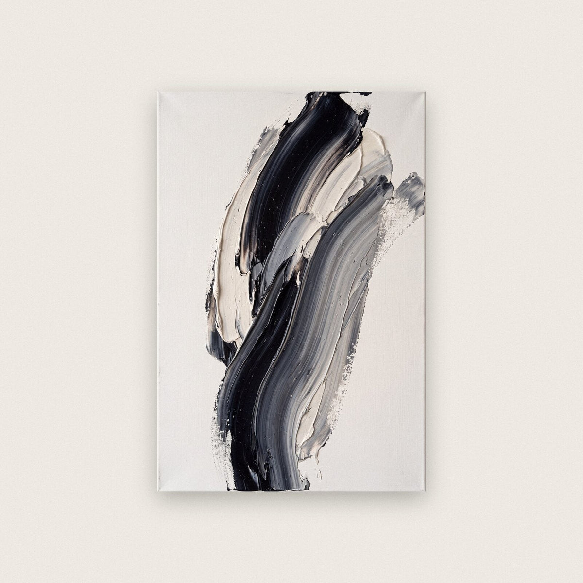 Gesture Pigment Abstract Art Print