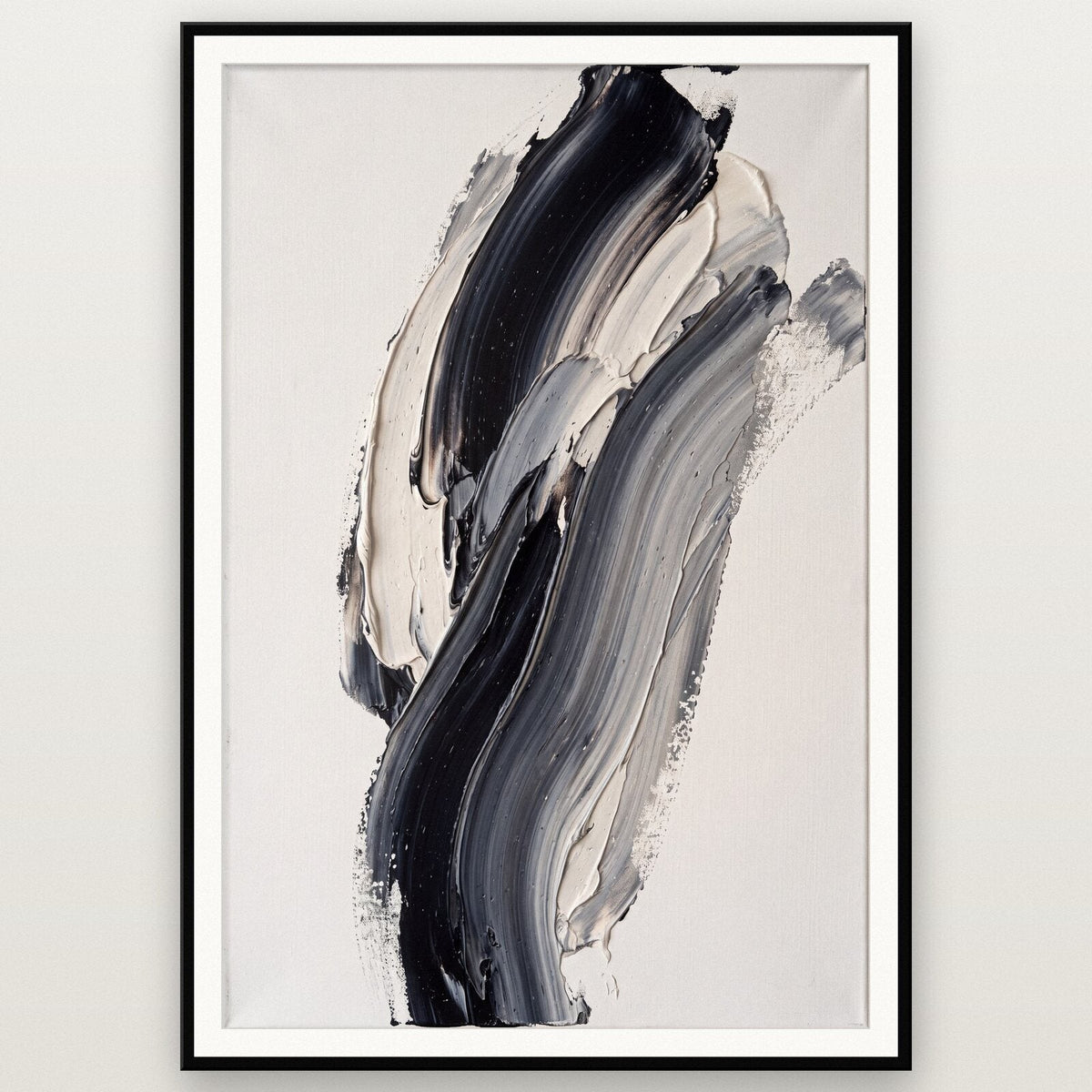 Gesture Pigment Abstract Art Print