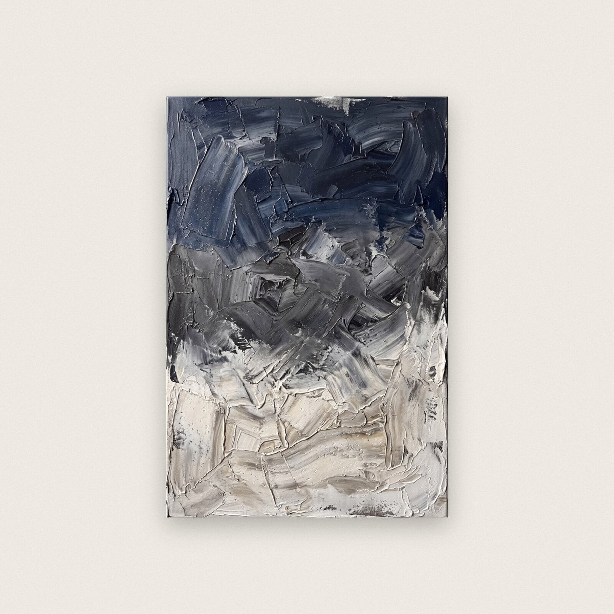 Storm Pigment Abstract Art Print