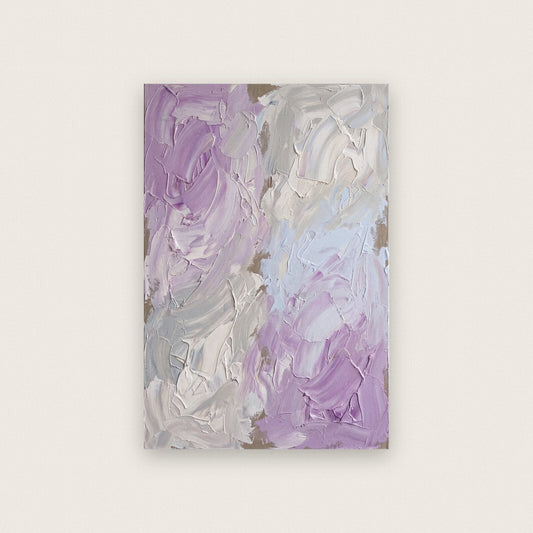Mist Pigment Abstract Art Print